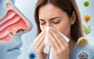 11 علل رایج آبریزش بینی و حساسیت های مربوط به آن